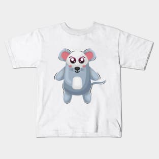 Cute Mouse Cartoon Kids T-Shirt